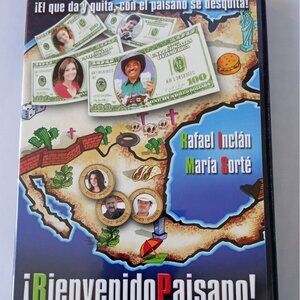 1/$7… 2/$12… 3/$15… 5/$20 🎥 DVD Movies, films, películas ✨Welcome Paisano